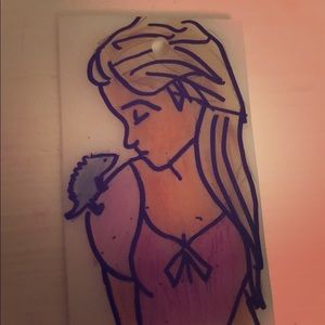 Rapunzel keychain